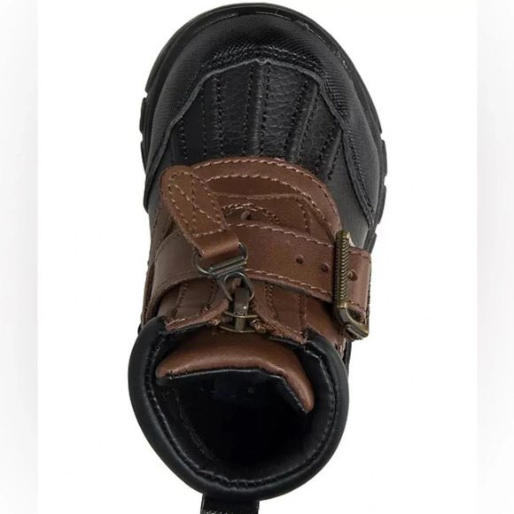 NWT Polo Ralph Lauren Colbey Toddler Boots Size 5 | Zip Up | $88 Retail - Picture 5 of 14